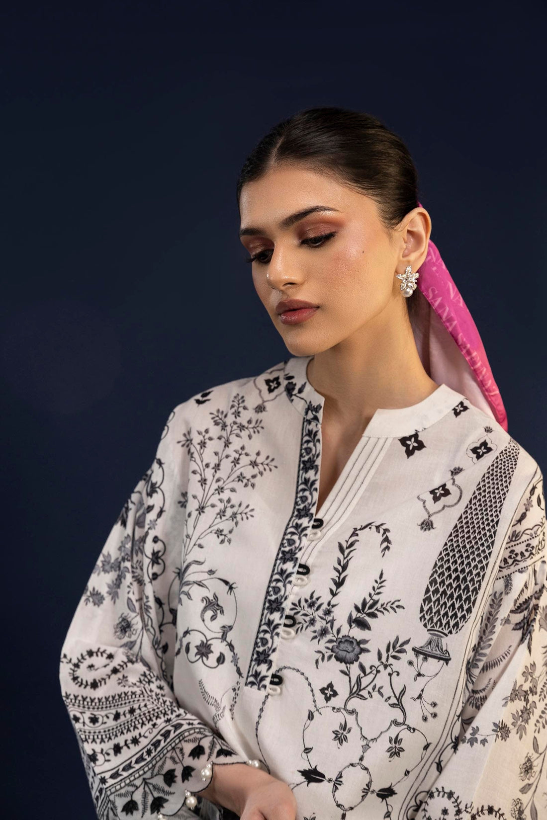 Sana Safinaz | Mahay Spring 25 | A-16 - by - Libasekhas UK - Registered Vendor of : Sana Safinaz - 100% Original Designer Dresss