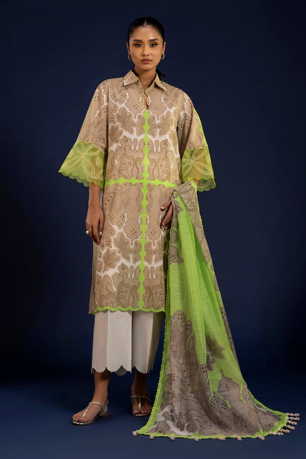 Sana Safinaz | Mahay Spring 25 | A-13 - by - Libasekhas UK - Registered Vendor of : Sana Safinaz - 100% Original Designer Dresss