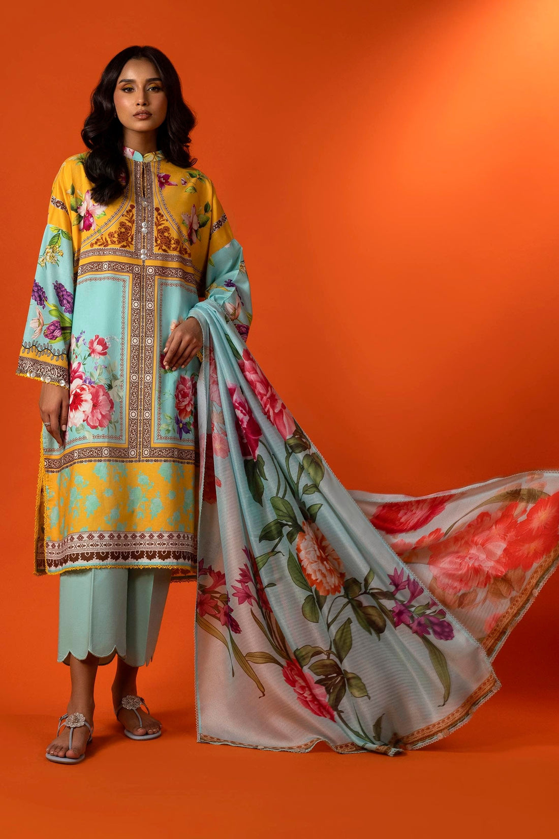 Sana Safinaz | Mahay Spring 25 | A-12 - Ladies Clothes -  Libasekhas