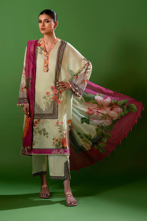 Sana Safinaz | Mahay Spring 25 | A-09 - by - Libasekhas UK - Registered Vendor of : Sana Safinaz - 100% Original Designer Dresss