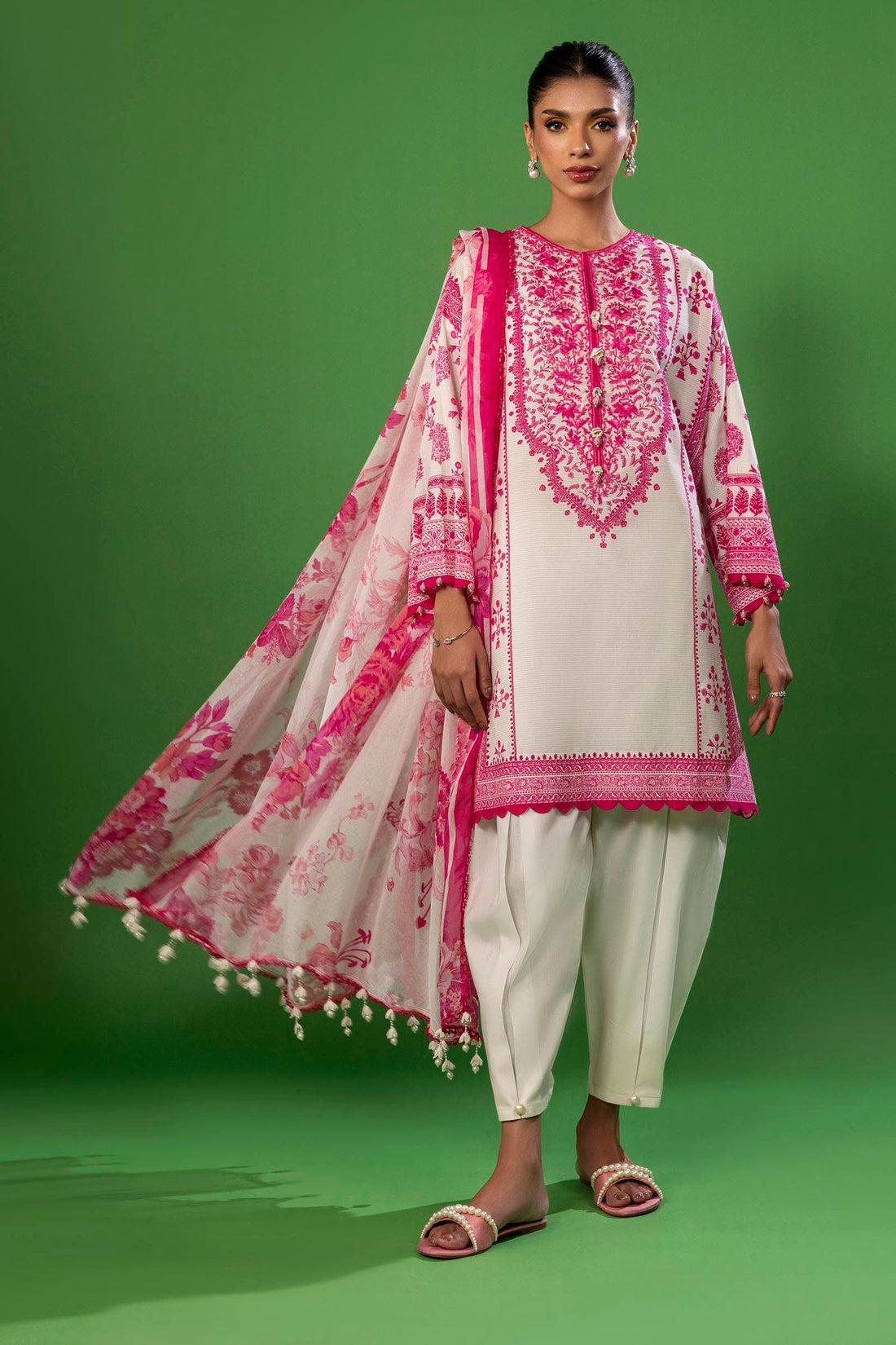 Sana Safinaz | Mahay Spring 25 | A-08 - Ladies Clothes -  Libasekhas