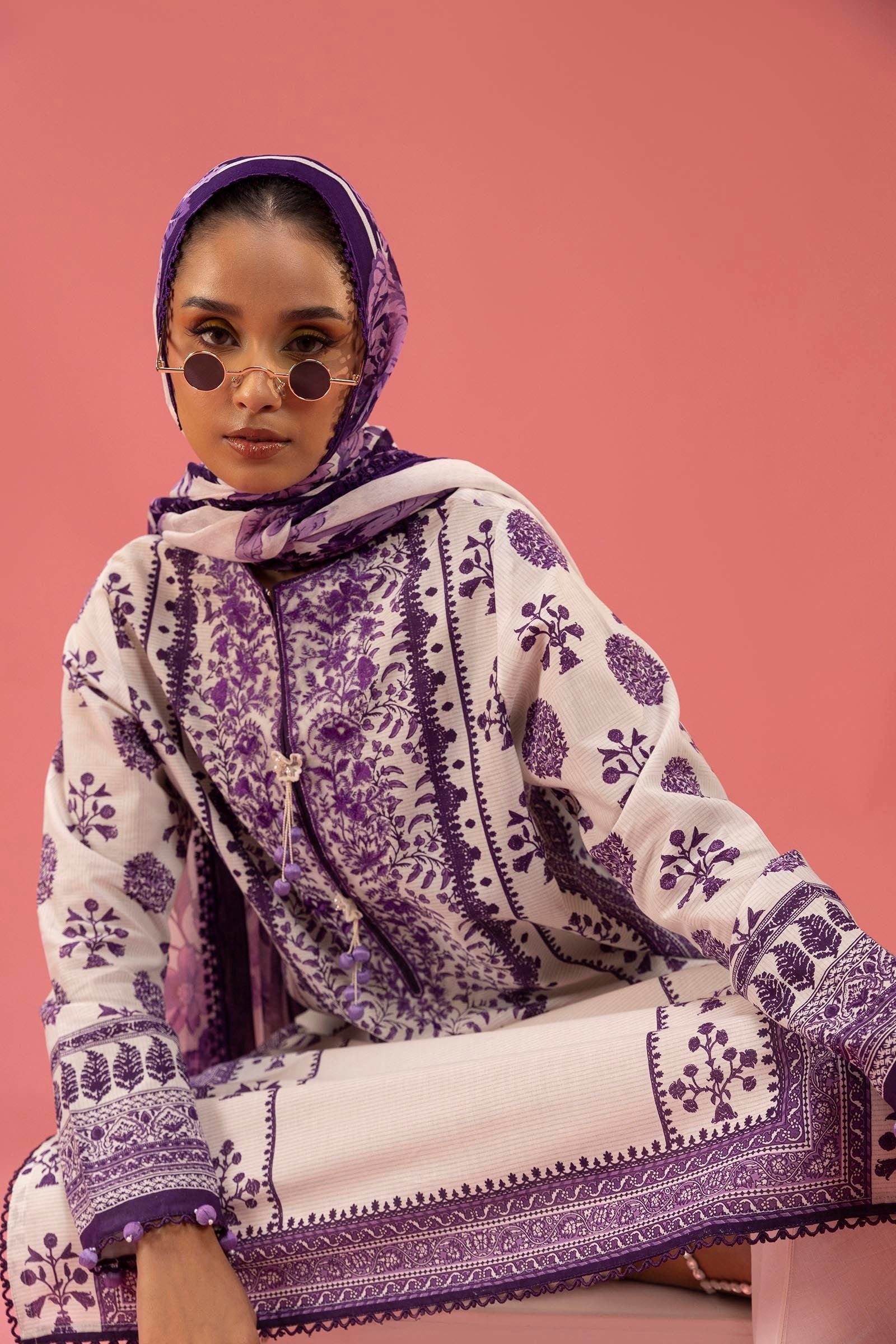 Sana Safinaz | Mahay Spring 25 | A-07 - Ladies Clothes -  Libasekhas