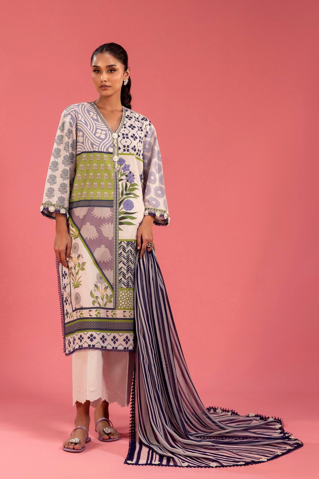 Sana Safinaz | Mahay Spring 25 | A-06 - Ladies Clothes -  Libasekhas