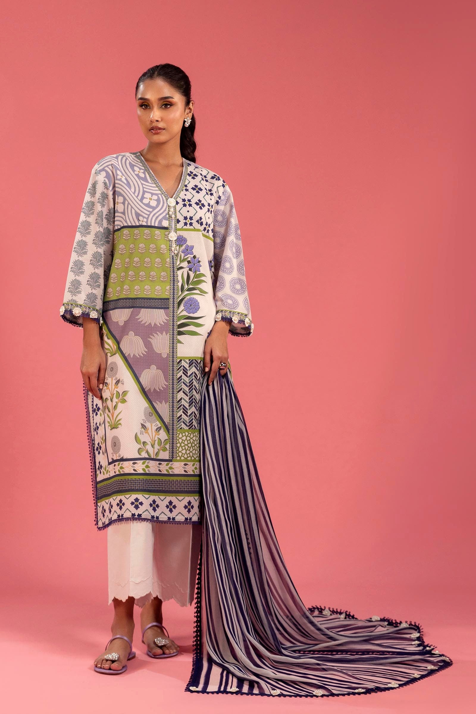 Sana Safinaz | Mahay Spring 25 | A-06 - by - Libasekhas UK - Registered Vendor of : Sana Safinaz - 100% Original Designer Dresss