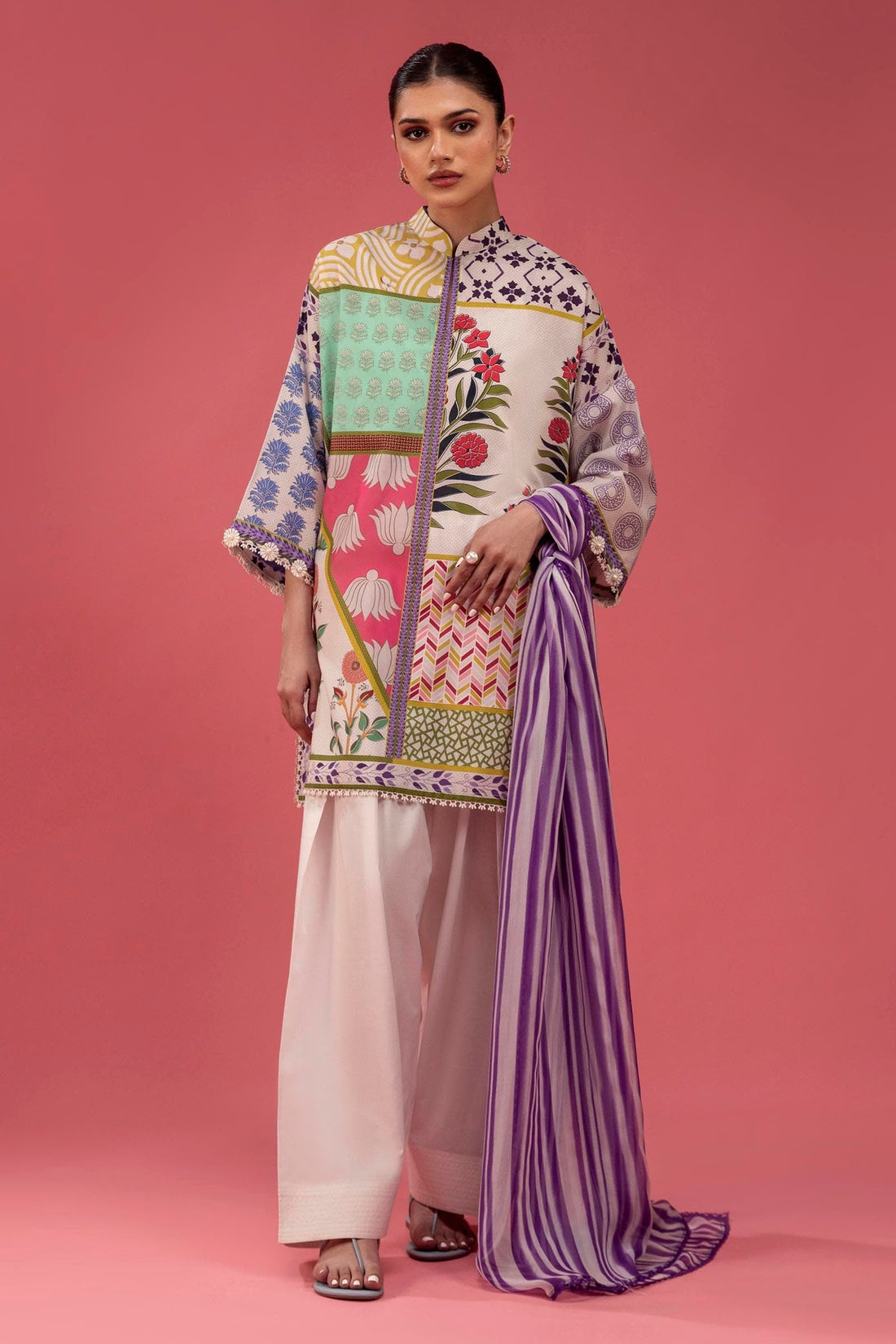 Sana Safinaz | Mahay Spring 25 | A-05 - Ladies Clothes -  Libasekhas