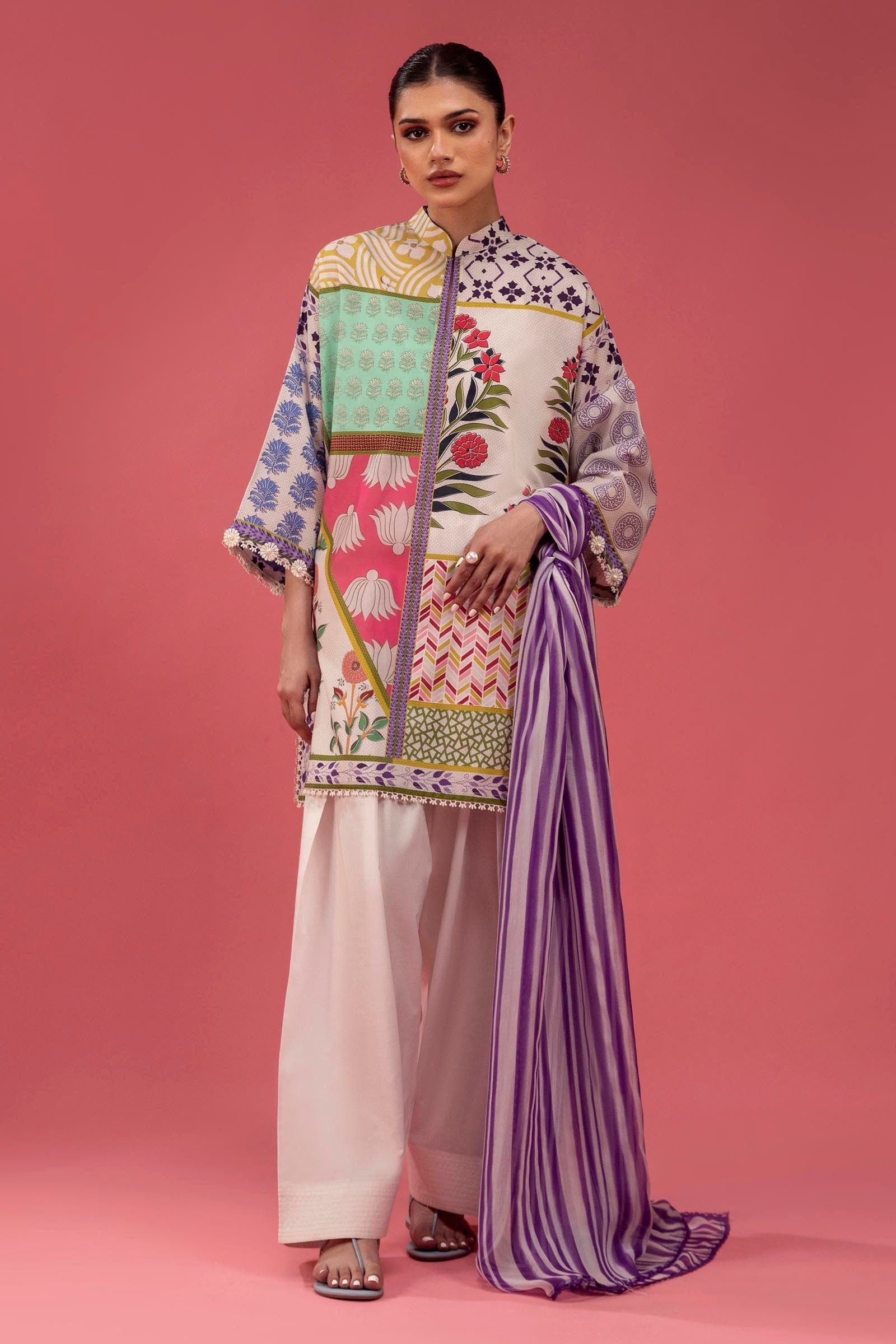 Sana Safinaz | Mahay Spring 25 | A-05 - by - Libasekhas UK - Registered Vendor of : Sana Safinaz - 100% Original Designer Dresss