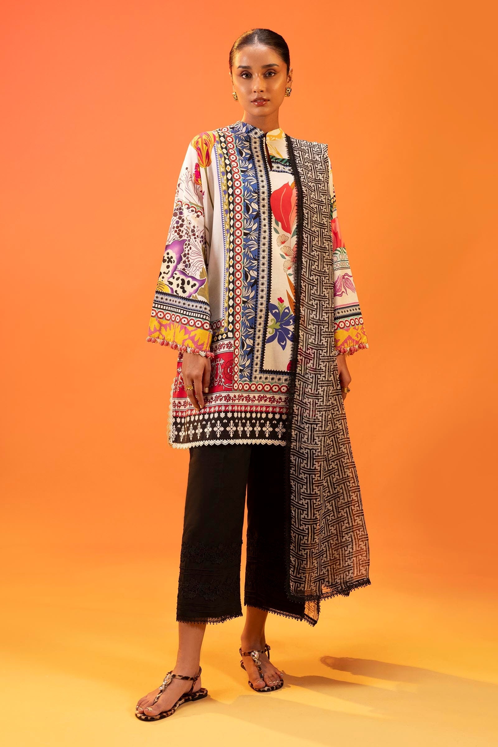 Sana Safinaz | Mahay Summer 25 | 002A - by - Libasekhas UK - Registered Vendor of : Sana Safinaz - 100% Original Designer Dresss