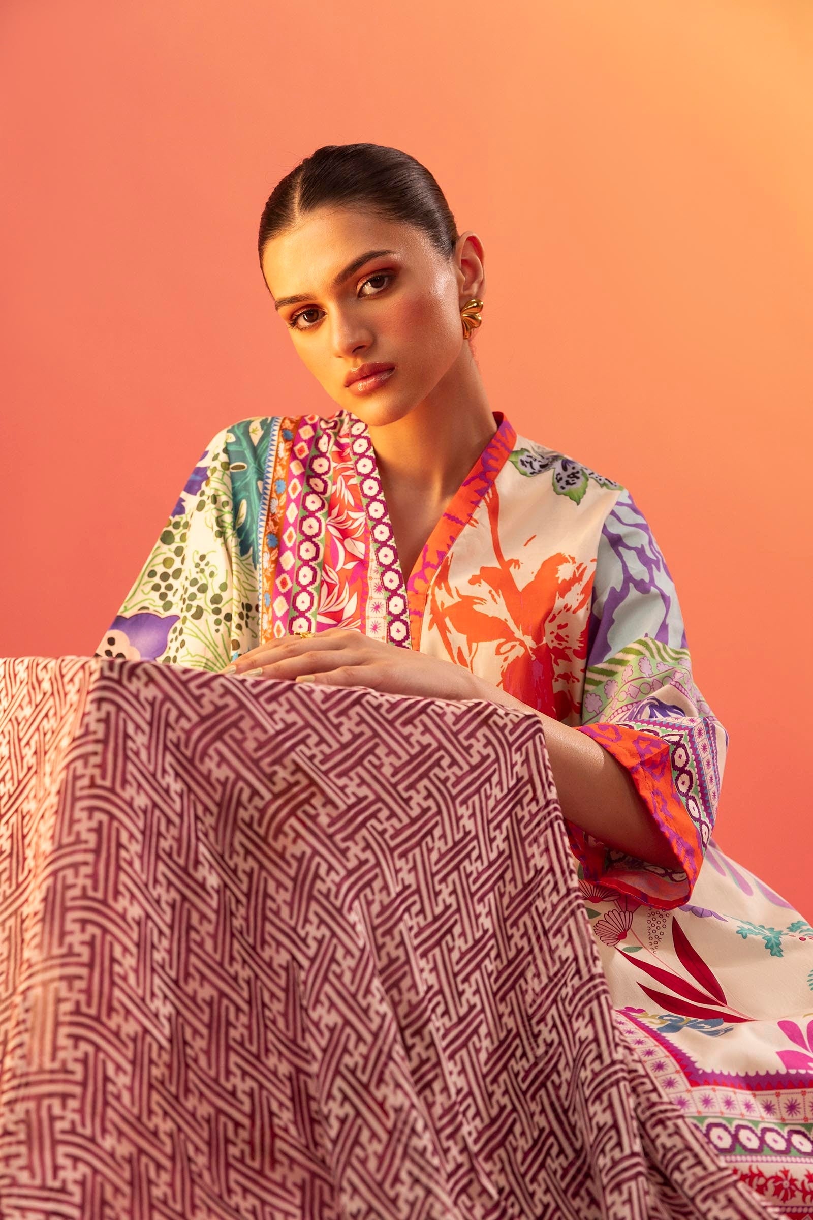Sana Safinaz | Mahay Summer 25 | 002B - by - Libasekhas UK - Registered Vendor of : Sana Safinaz - 100% Original Designer Dresss