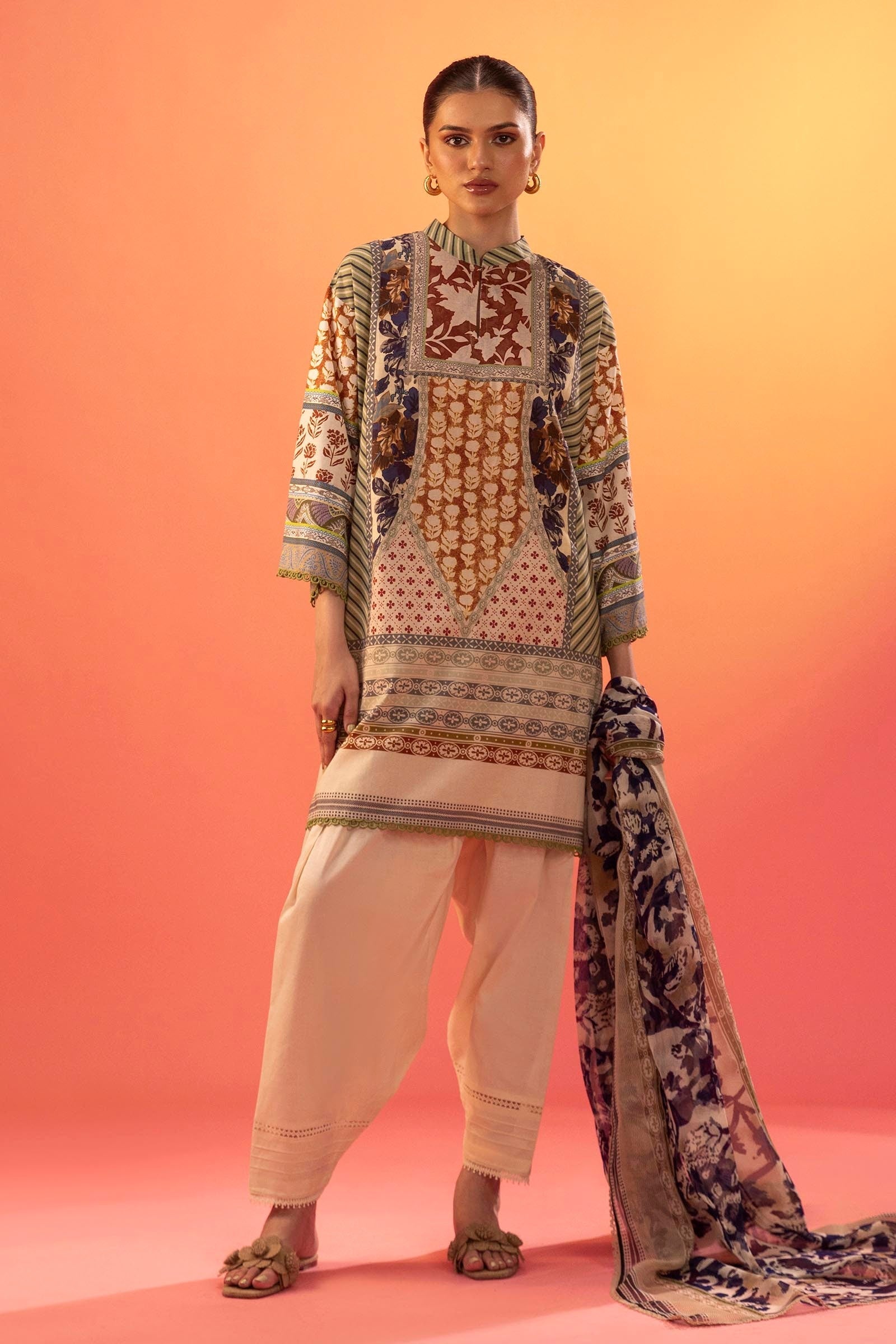 Sana Safinaz | Mahay Summer 25 | 006A - by - Libasekhas UK - Registered Vendor of : Sana Safinaz - 100% Original Designer Dresss