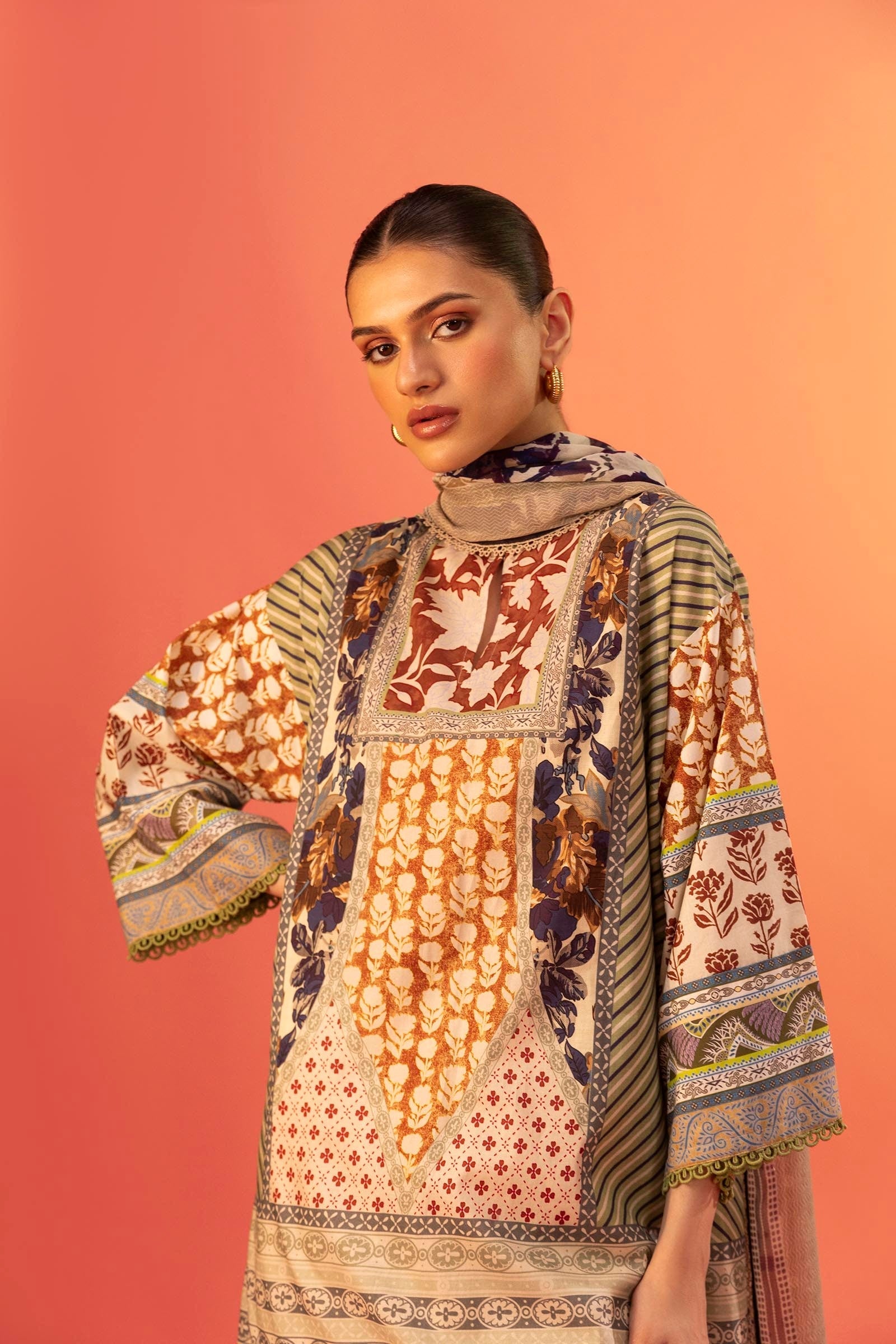 Sana Safinaz | Mahay Summer 25 | 006A - by - Libasekhas UK - Registered Vendor of : Sana Safinaz - 100% Original Designer Dresss