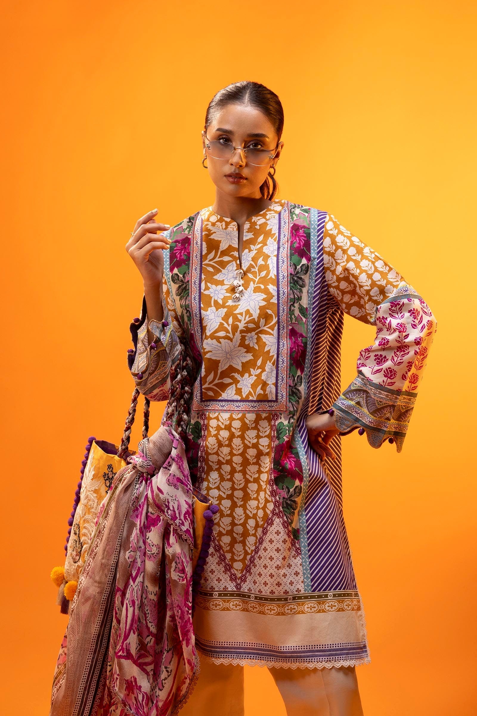 Sana Safinaz | Mahay Summer 25 | 006B - by - Libasekhas UK - Registered Vendor of : Sana Safinaz - 100% Original Designer Dresss