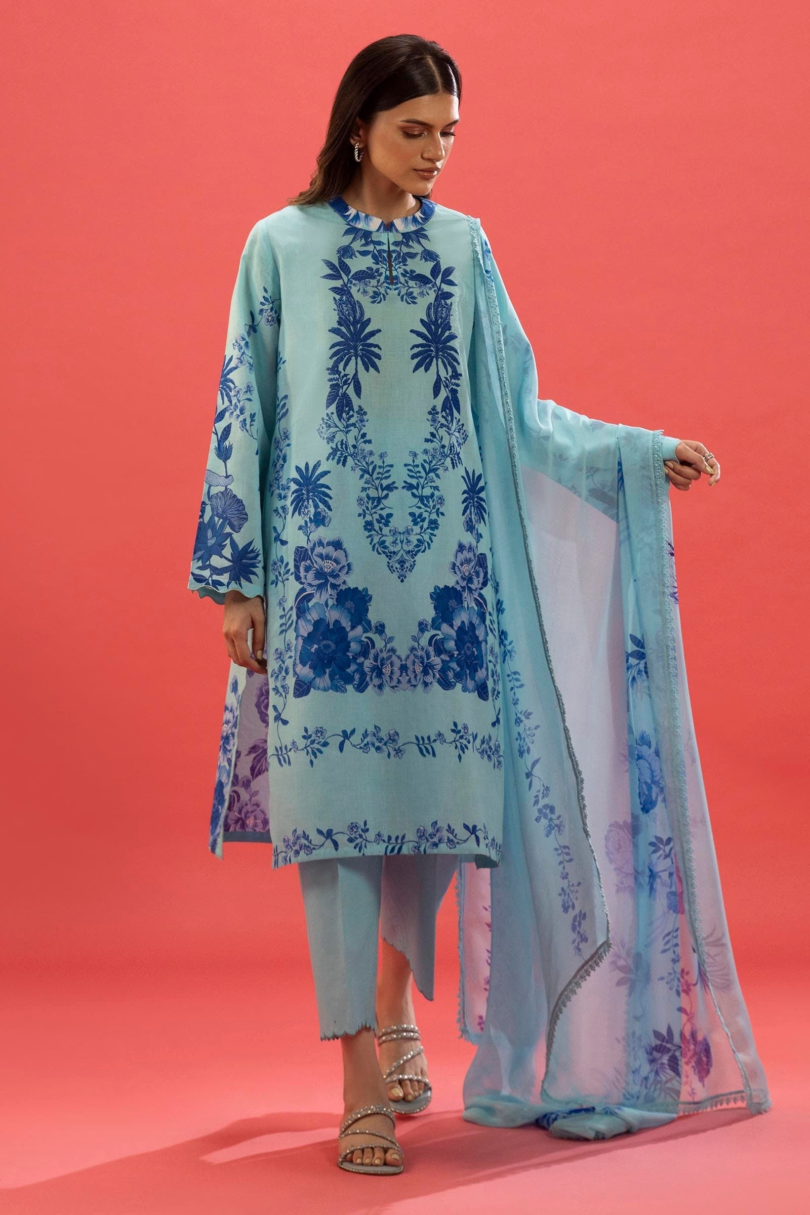 Sana Safinaz | Mahay Summer 25 | 007A - by - Libasekhas UK - Registered Vendor of : Sana Safinaz - 100% Original Designer Dresss