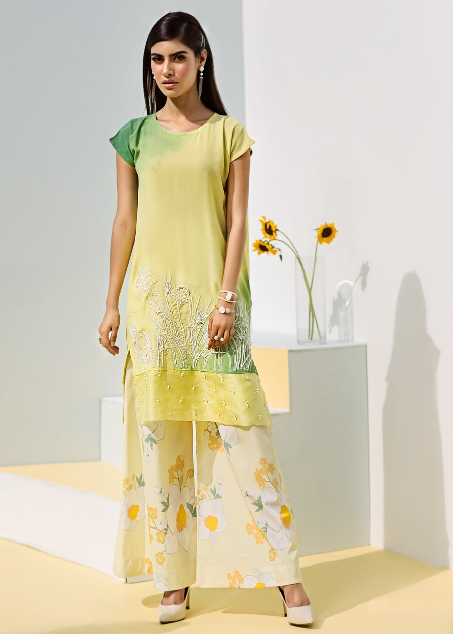 Hana | Daffodils Ready to Wear | Merry Berry - by - Libasekhas UK - Registered Vendor of : Hana - 100% Original Designer Dresss