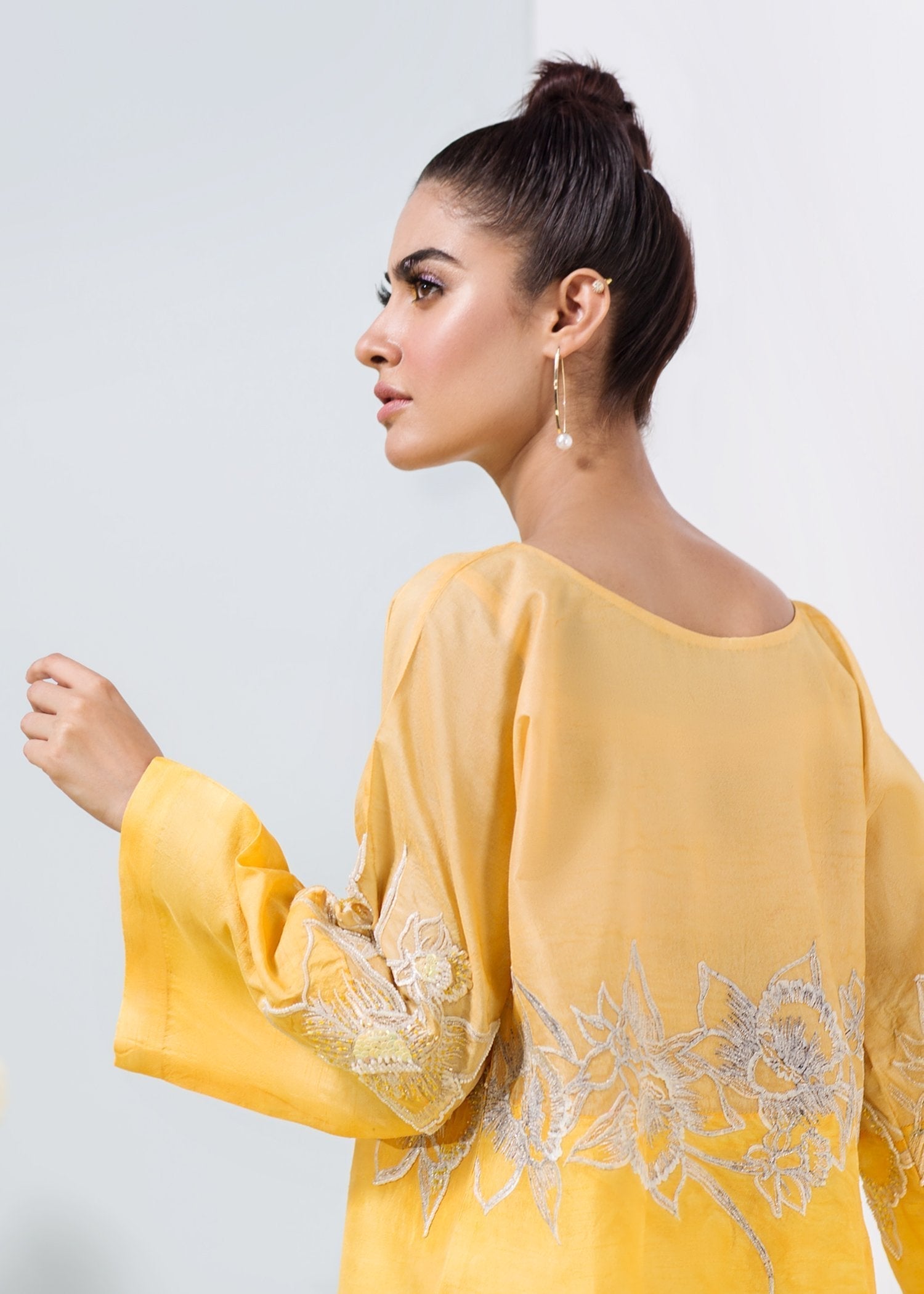 Hana | Daffodils Ready to Wear | Quail - by - Libasekhas UK - Registered Vendor of : Hana - 100% Original Designer Dresss