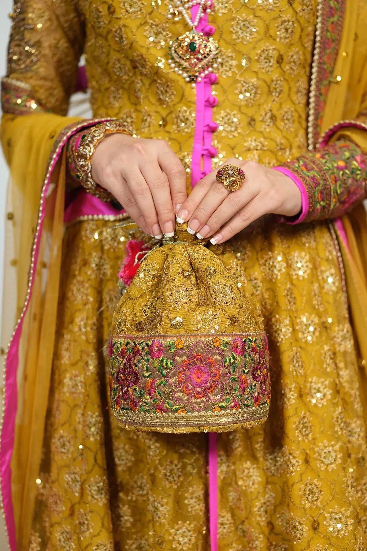 Fahad Hussayn | National Sport Casbah | Haldi - by - Libasekhas UK - Registered Vendor of : Fahad Hussayn - 100% Original Designer Dresss