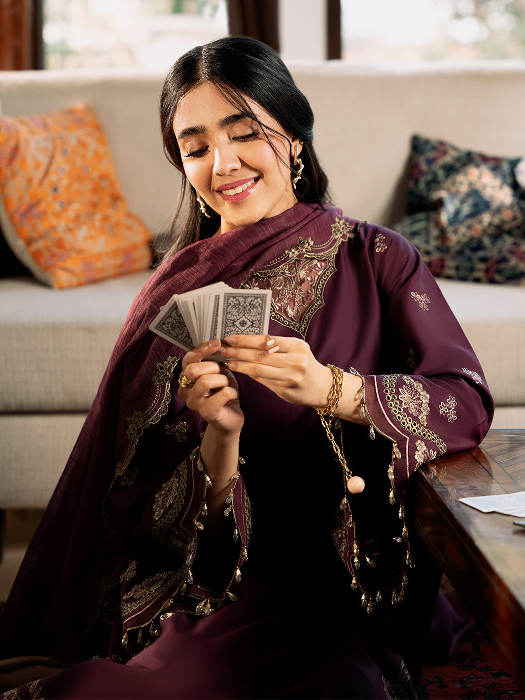 Izel | Mahveen Festive Lawn 25 | HANA - by - Libasekhas UK - Registered Vendor of : Izel - 100% Original Designer Dresss