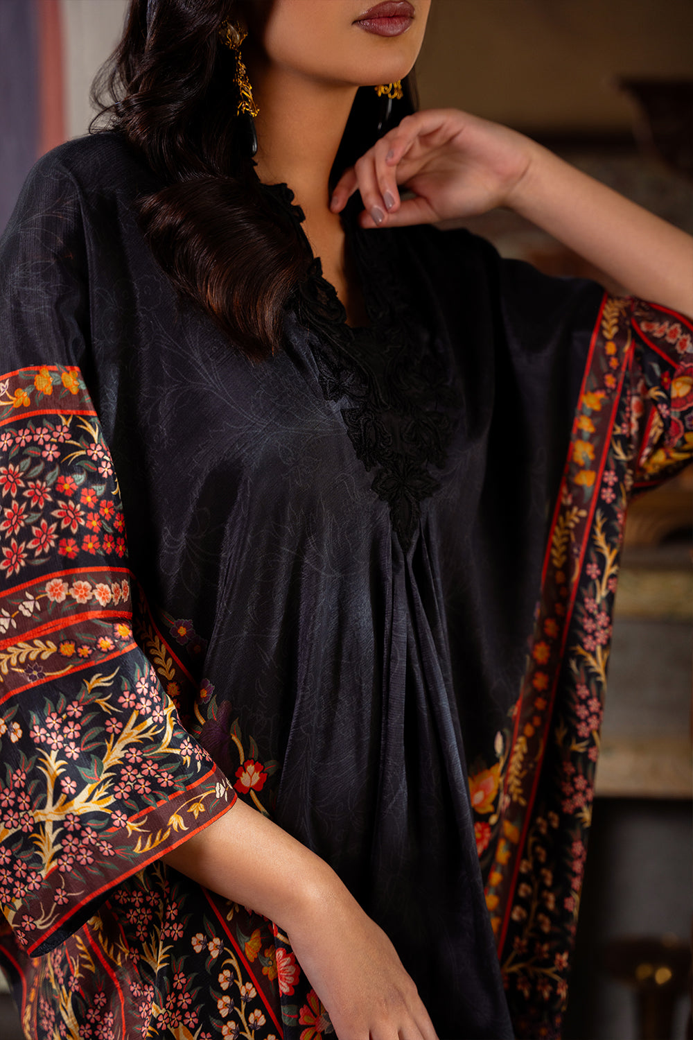 Saira Rizwan | Dahini Silk Pret | REEF -SRLP05-25 - by - Libasekhas UK - Registered Vendor of : Saira Rizwan - 100% Original Designer Dresss