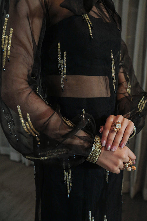 Saira Rizwan | Riona Luxury Formals | Coco  B - by - Libasekhas UK - Registered Vendor of : Saira Rizwan - 100% Original Designer Dresss