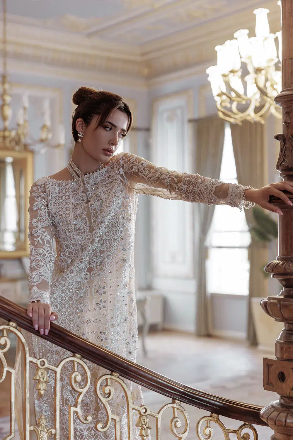Saira Rizwan | Lumiere Festive 23 | DAISY SR-04 - by - Libasekhas UK - Registered Vendor of : Saira Rizwan - 100% Original Designer Dresss