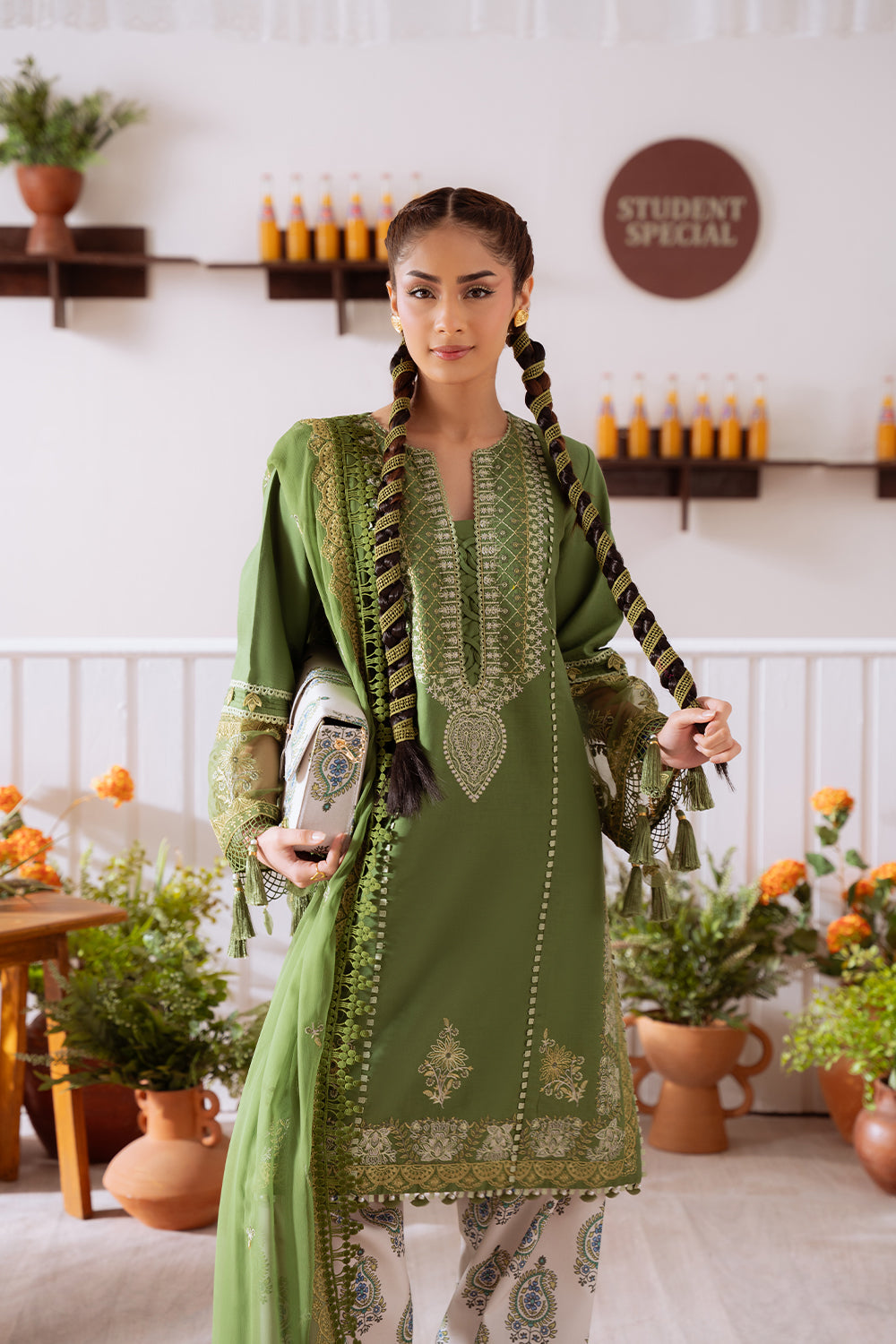 Saira Rizwan | Laanem Summer Lawn 25 | ZAFIRA-A-SRL25-03 - by - Libasekhas UK - Registered Vendor of : Saira Rizwan - 100% Original Designer Dresss
