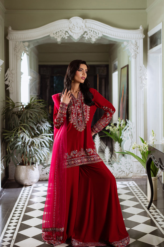 Saira Rizwan | Velvet Pret 25 | SHIREEN-SRVP25-04 - by Libasekhas UK - Registered Vendor of : Saira Rizwan - 100% Original Designer Dress