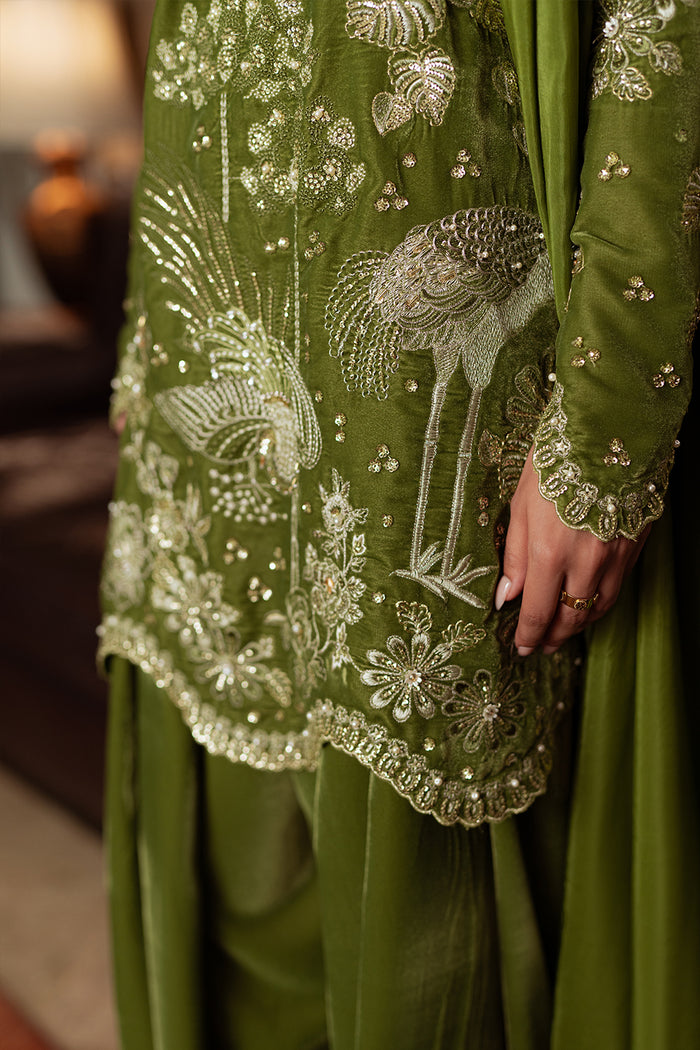 Saira Rizwan | Velvet Pret 25 | KAHWA-SRVP25-08 - by Libasekhas UK - Registered Vendor of : Saira Rizwan - 100% Original Designer Dress