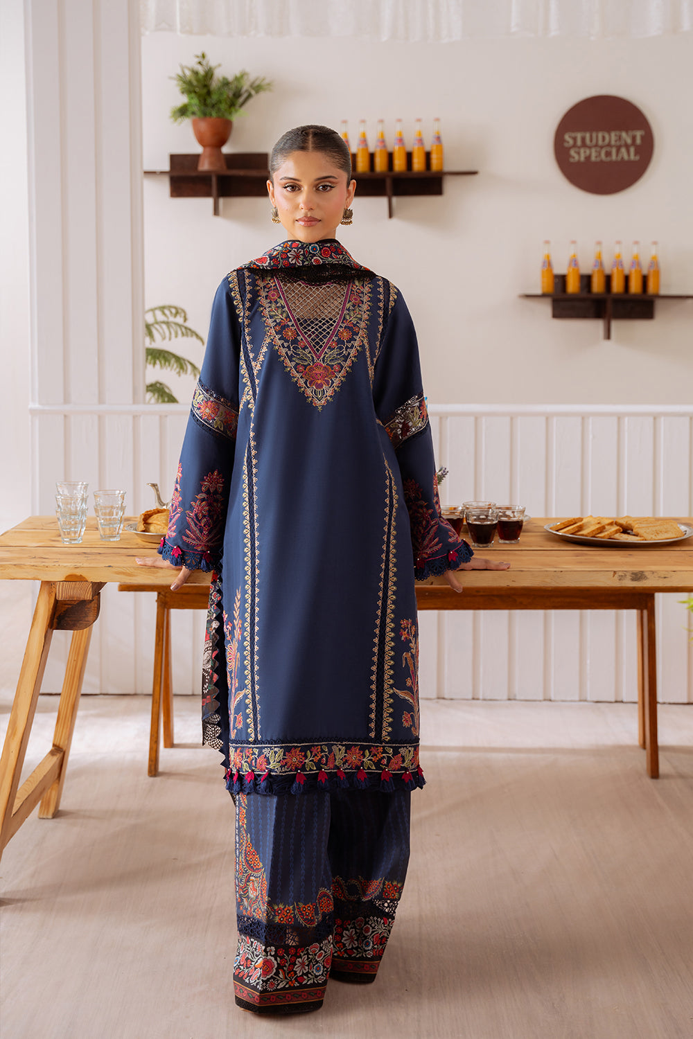 Saira Rizwan | Laanem Summer Lawn 25 | ELIF-A-SRL25-05 - by - Libasekhas UK - Registered Vendor of : Saira Rizwan - 100% Original Designer Dresss