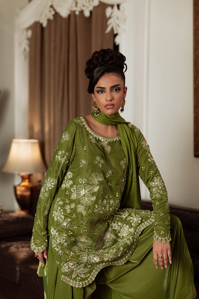 Saira Rizwan | Velvet Pret 25 | KAHWA-SRVP25-08 - by Libasekhas UK - Registered Vendor of : Saira Rizwan - 100% Original Designer Dress