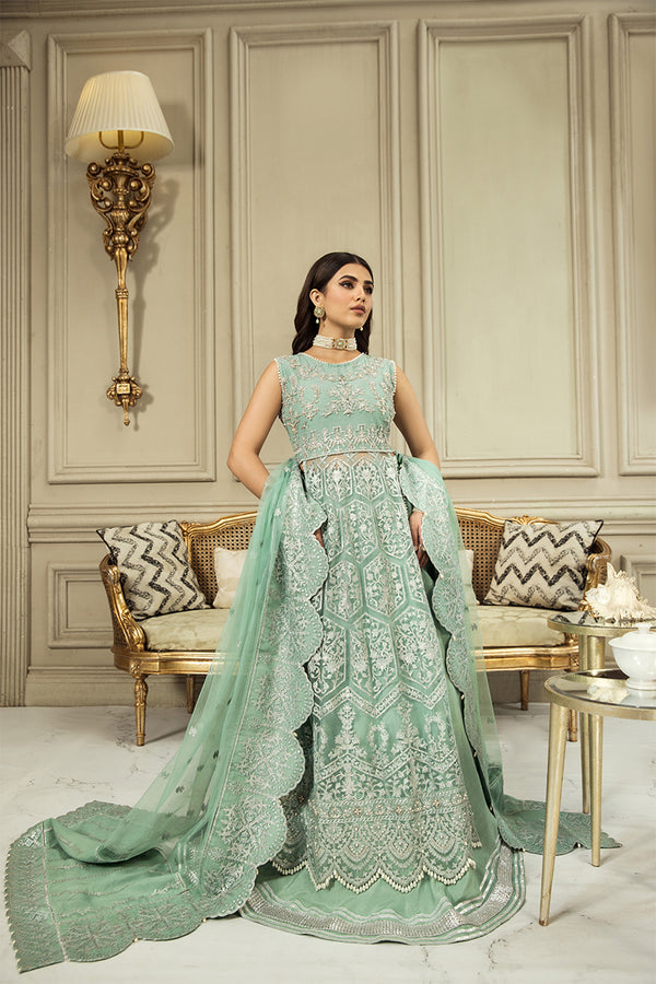 House of Nawab | Luxury Formals | FARISHA A - by - Libasekhas UK - Registered Vendor of : House of Nawab - 100% Original Designer Dresss
