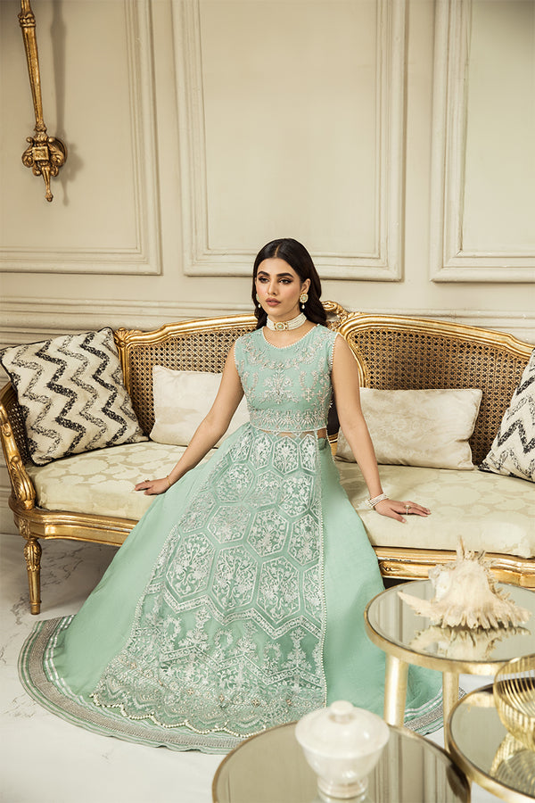 House of Nawab | Luxury Formals | FARISHA A - by - Libasekhas UK - Registered Vendor of : House of Nawab - 100% Original Designer Dresss