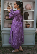 Humdum | Gardenia Lawn | D08 - by - Libasekhas UK - Registered Vendor of : HumDum - 100% Original Designer Dresss