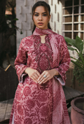Humdum | Gardenia Lawn | D010 - by - Libasekhas UK - Registered Vendor of : HumDum - 100% Original Designer Dresss