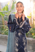 Humdum | Meraki Lawn 24 | d08 - by - Libasekhas UK - Registered Vendor of : HumDum - 100% Original Designer Dresss