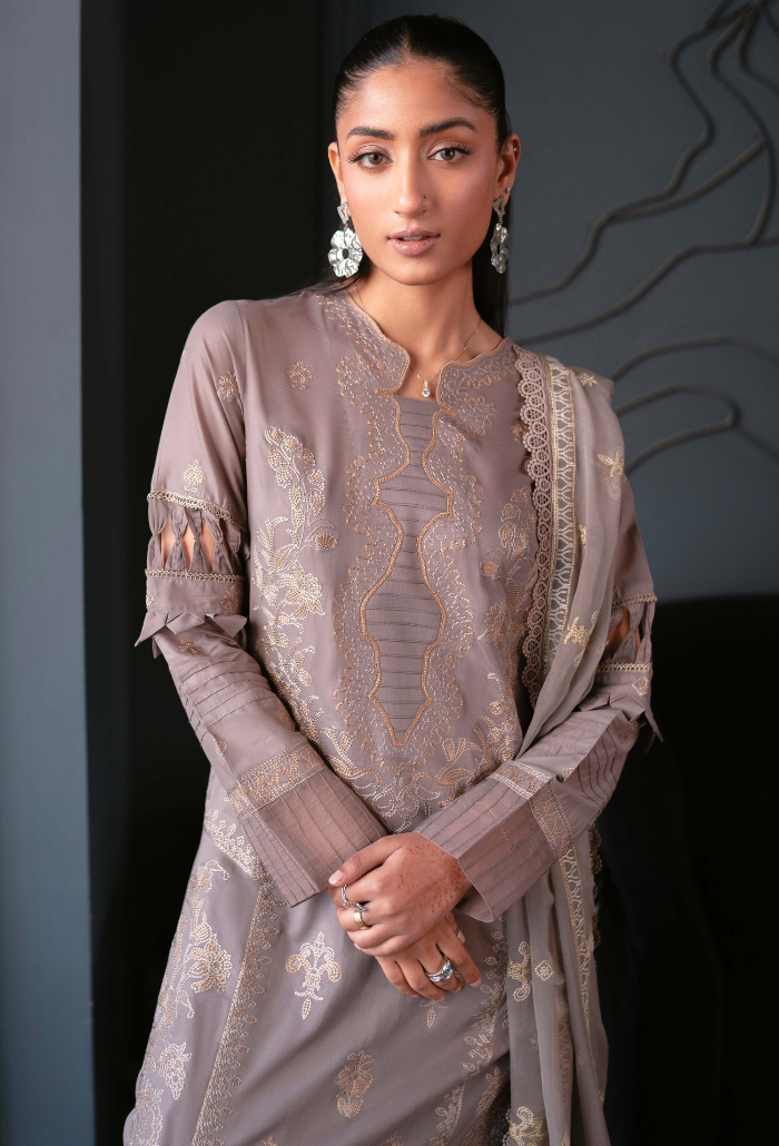 Humdum | Meraki Lawn 24 | d07 - by - Libasekhas UK - Registered Vendor of : HumDum - 100% Original Designer Dresss