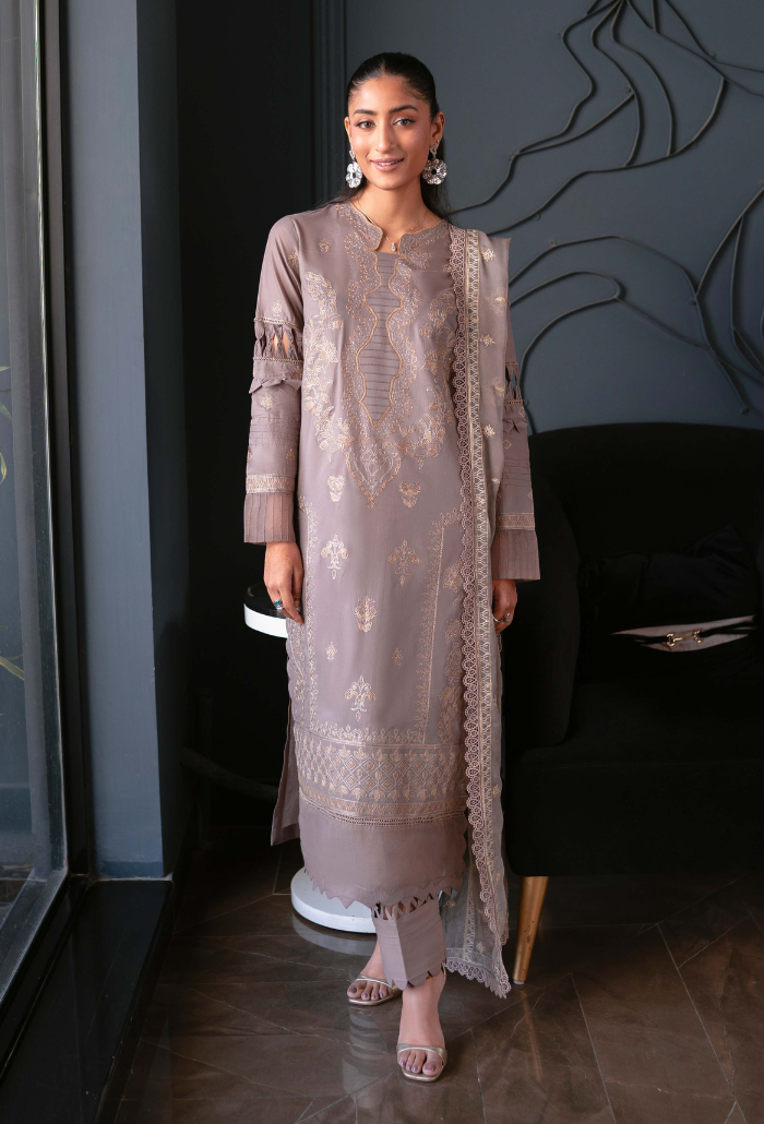 Humdum | Meraki Lawn 24 | d07 - by - Libasekhas UK - Registered Vendor of : HumDum - 100% Original Designer Dresss