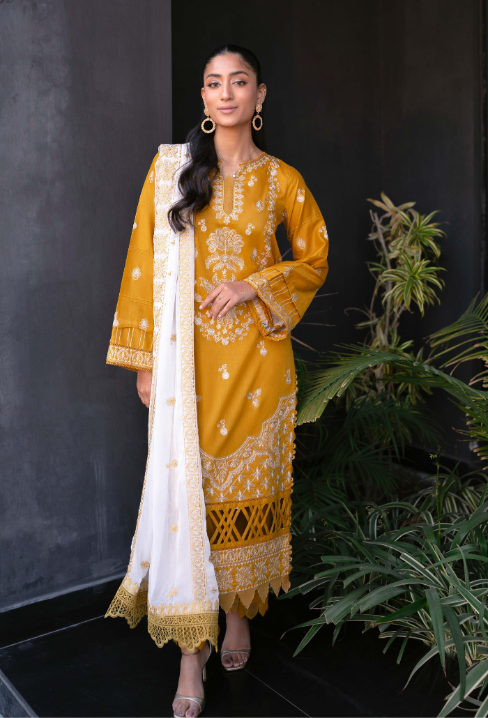 Humdum | Meraki Lawn 24 | d04 - by - Libasekhas UK - Registered Vendor of : HumDum - 100% Original Designer Dresss