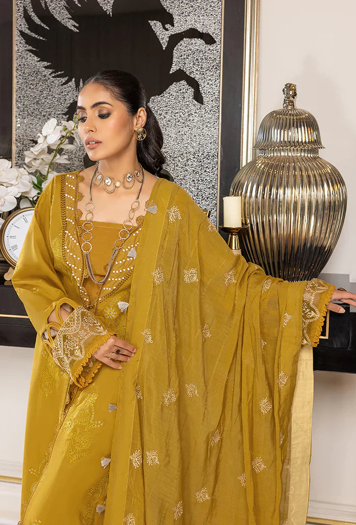 Humdum | Charlotte Chikankari Lawn | D03 - by - Libasekhas UK - Registered Vendor of : Humdum - 100% Original Designer Dresss