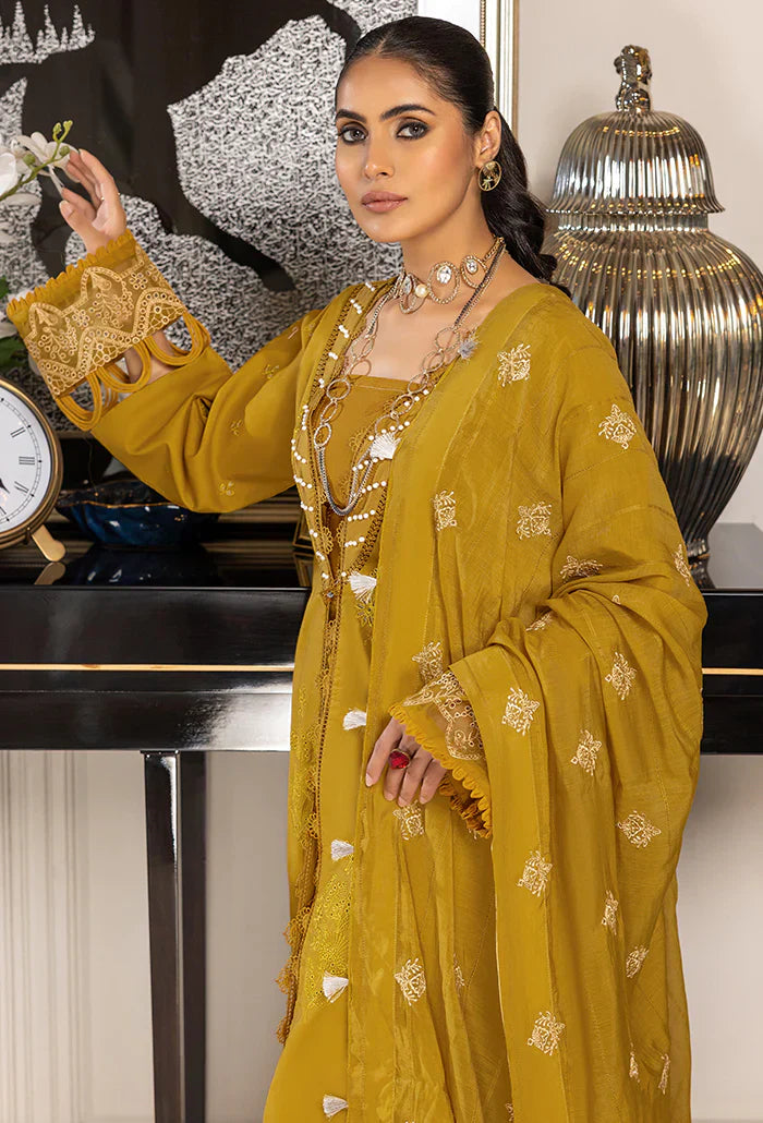 Humdum | Charlotte Chikankari Lawn | D03 - by - Libasekhas UK - Registered Vendor of : Humdum - 100% Original Designer Dresss