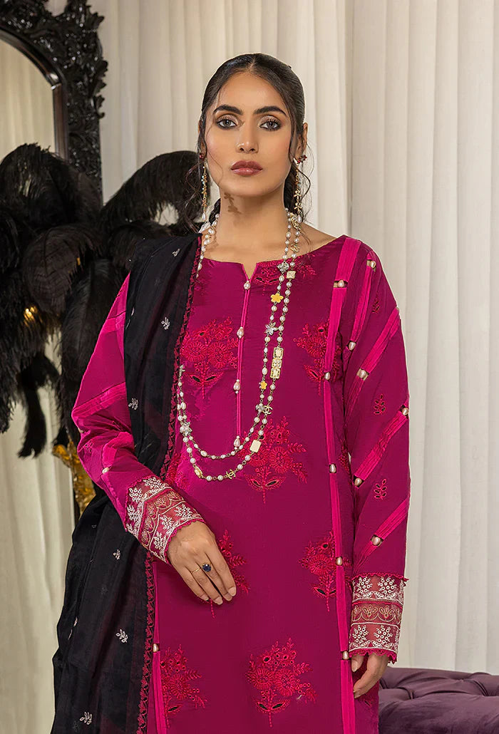 Humdum | Charlotte Chikankari Lawn | D01 - by - Libasekhas UK - Registered Vendor of : HumDum - 100% Original Designer Dresss