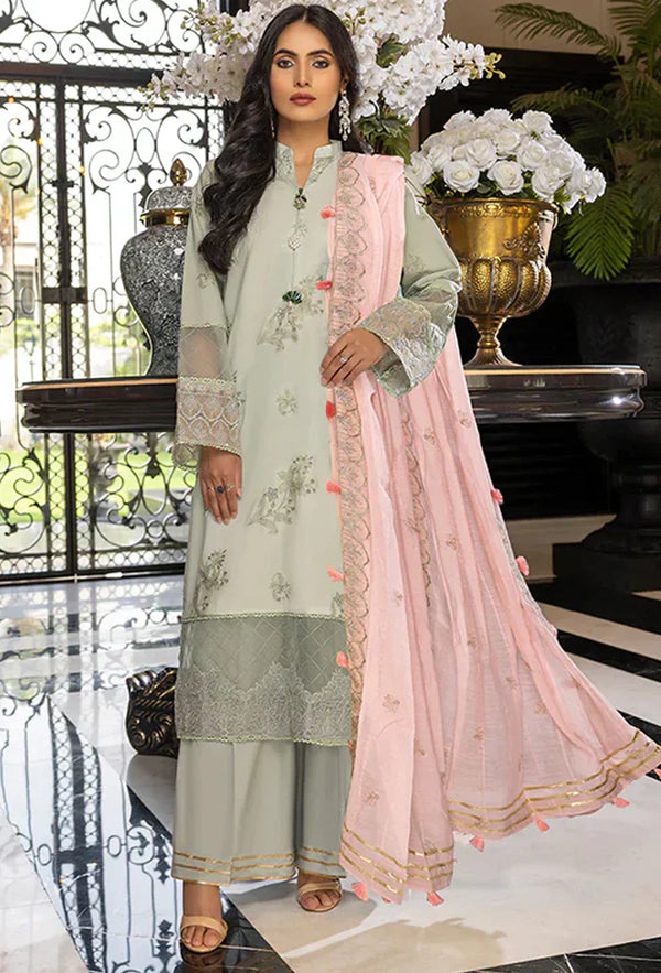 Humdum | Charlotte Chikankari Lawn | D05 - by - Libasekhas UK - Registered Vendor of : HumDum - 100% Original Designer Dresss