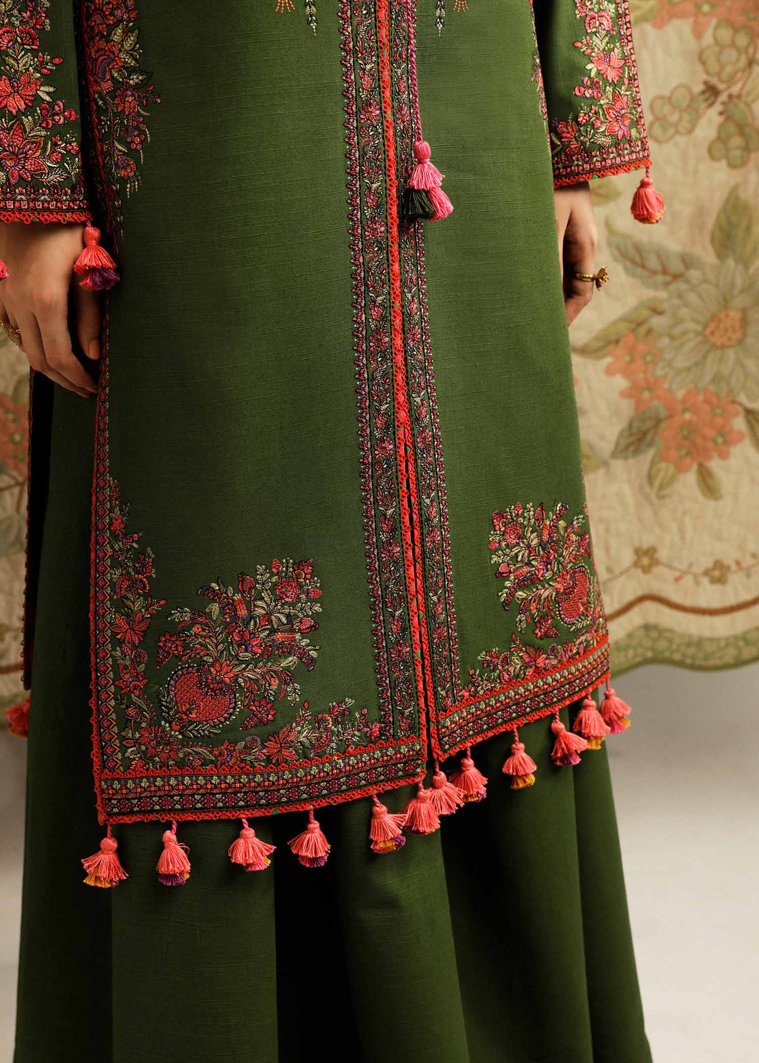 Hussain Rehar | Winter Shawl Khaddar 23 | Taal - by - Libasekhas UK - Registered Vendor of : Hussain Rehar - 100% Original Designer Dresss
