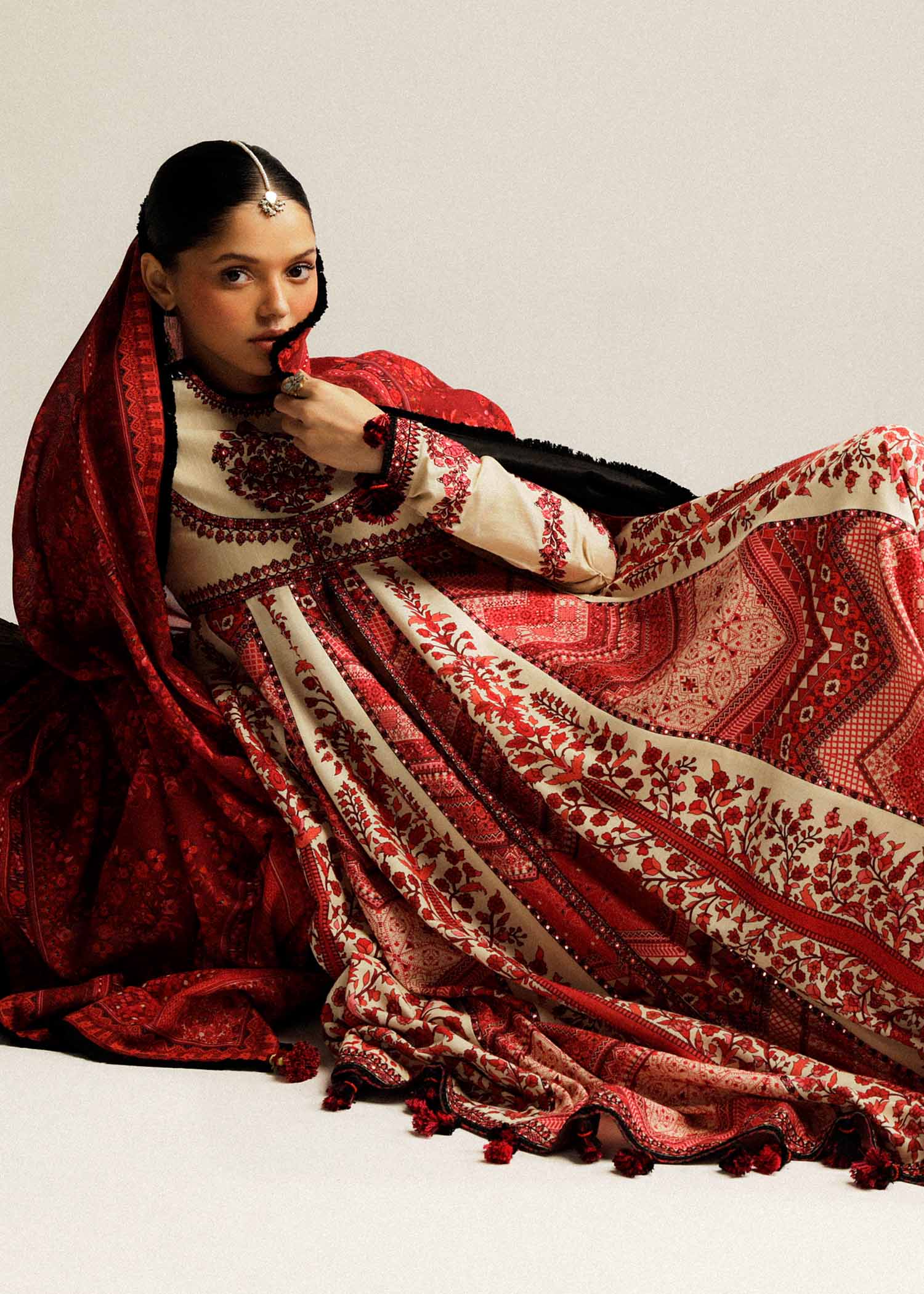 Hussain Rehar | Winter Shawl Khaddar 23 | Opaline - by - Libasekhas UK - Registered Vendor of : Hussain Rehar - 100% Original Designer Dresss