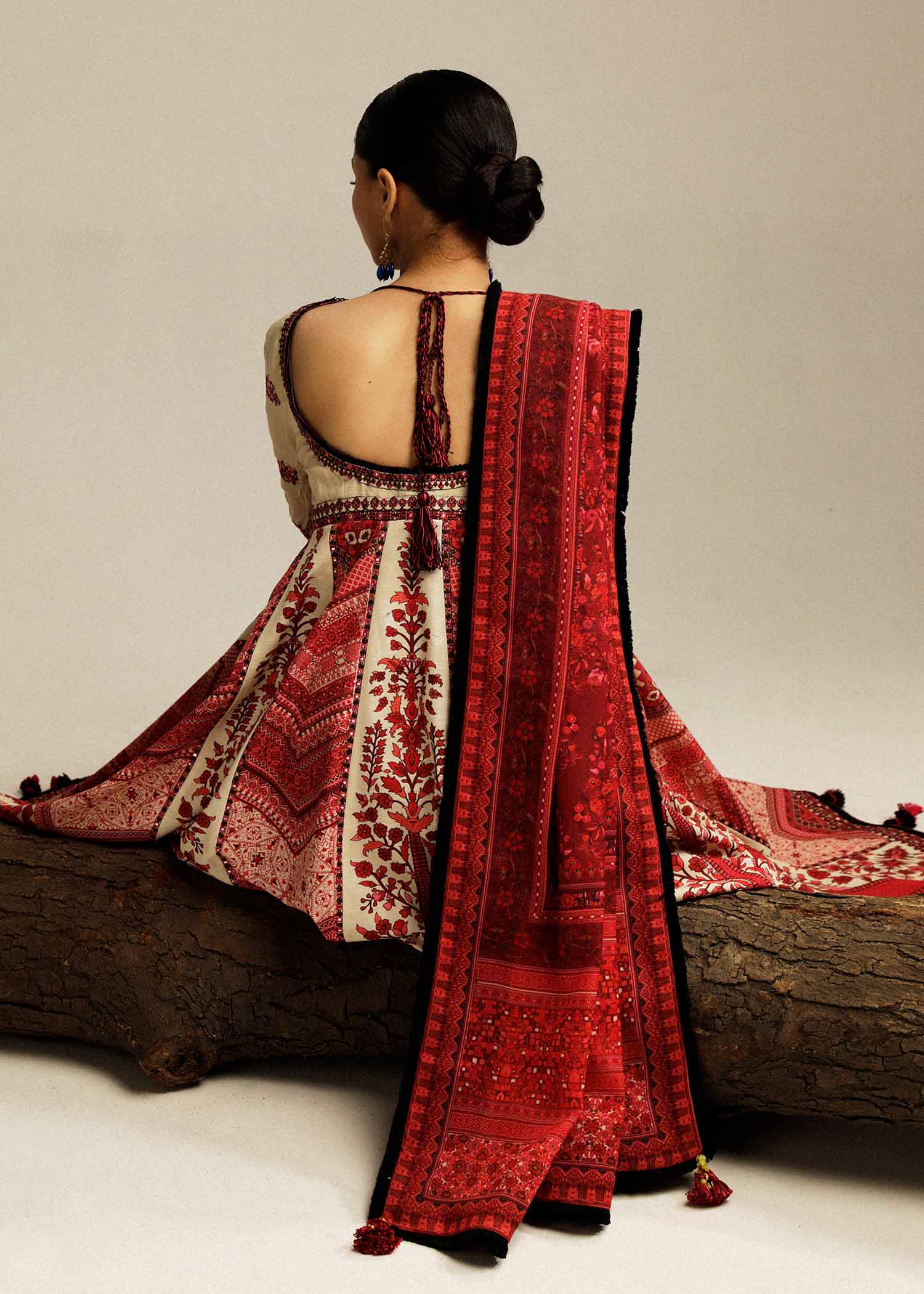 Hussain Rehar | Winter Shawl Khaddar 23 | Opaline - by - Libasekhas UK - Registered Vendor of : Hussain Rehar - 100% Original Designer Dresss