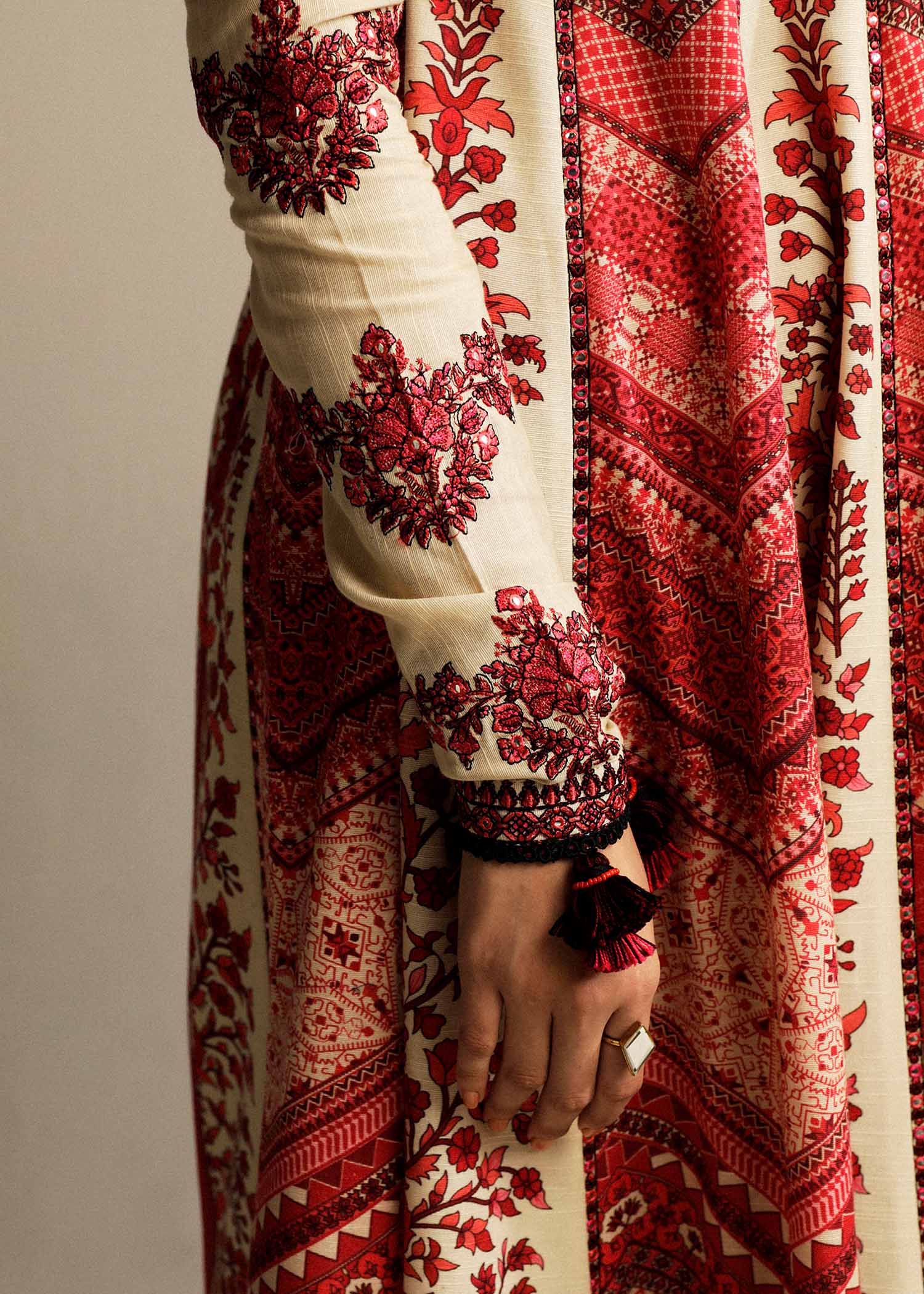 Hussain Rehar | Winter Shawl Khaddar 23 | Opaline - by - Libasekhas UK - Registered Vendor of : Hussain Rehar - 100% Original Designer Dresss