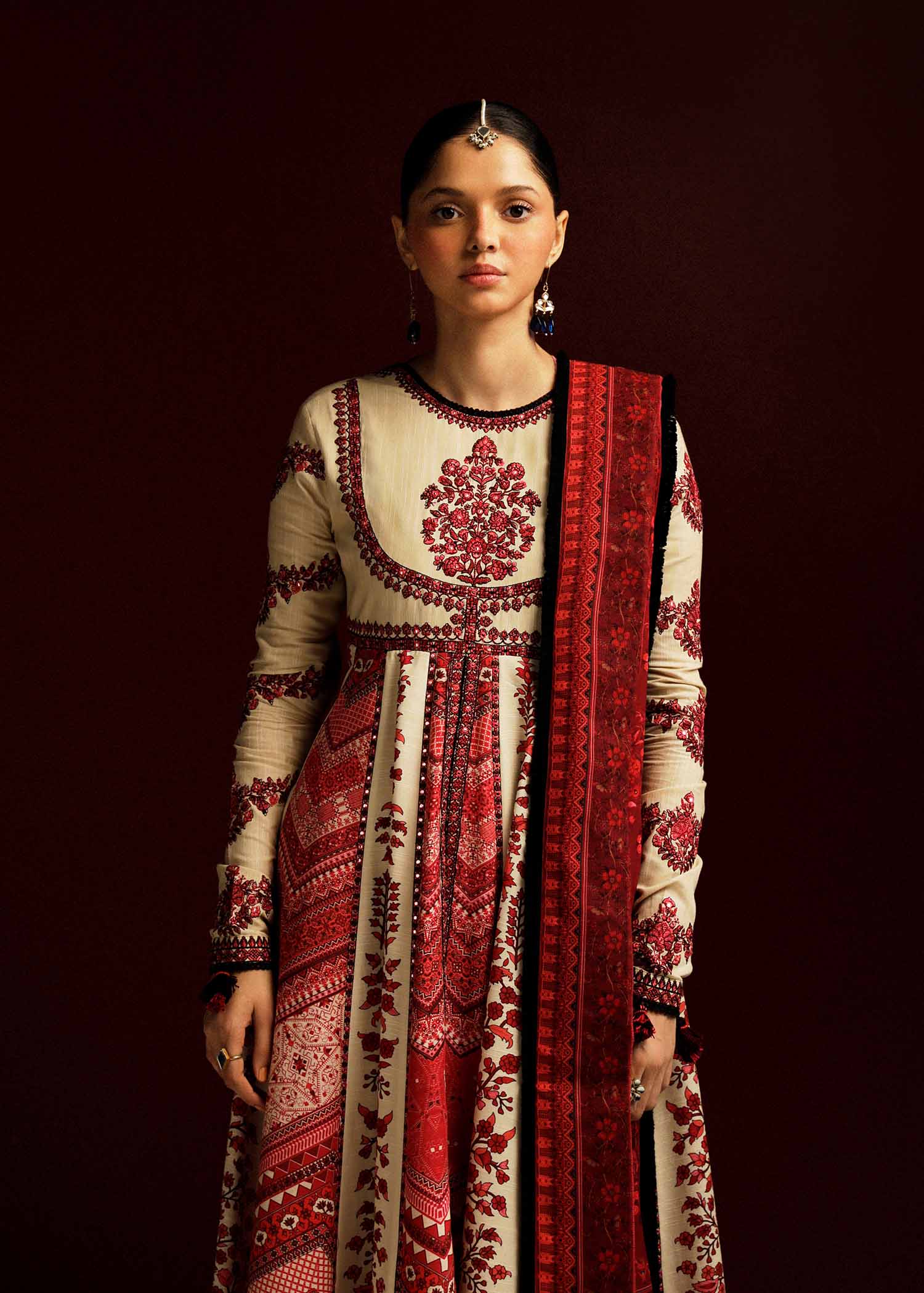 Hussain Rehar | Winter Shawl Khaddar 23 | Opaline - by - Libasekhas UK - Registered Vendor of : Hussain Rehar - 100% Original Designer Dresss