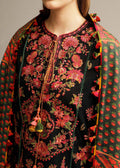 Hussain Rehar | Winter Shawl Khaddar 23 | Raat - by - Libasekhas UK - Registered Vendor of : Hussain Rehar - 100% Original Designer Dresss