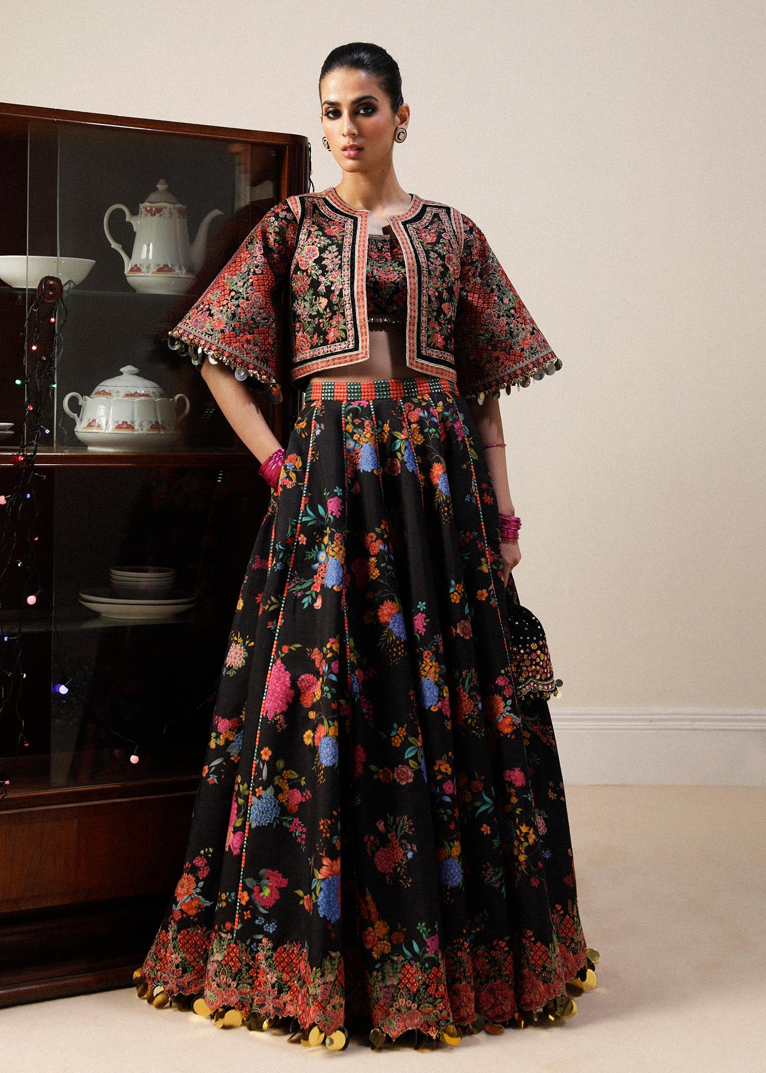 Hussain Rehar | Luxury Formals | Kala - by - Libasekhas UK - Registered Vendor of : Hussain Rehar - 100% Original Designer Dresss