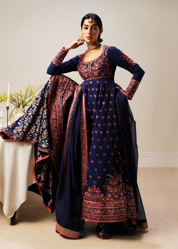 Hussain Rehar | Luxury Formals | Raajhi - by - Libasekhas UK - Registered Vendor of : Hussain Rehar - 100% Original Designer Dresss
