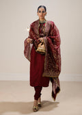 Hussain Rehar | Luxury Formals | Surkh - by - Libasekhas UK - Registered Vendor of : Hussain Rehar - 100% Original Designer Dresss