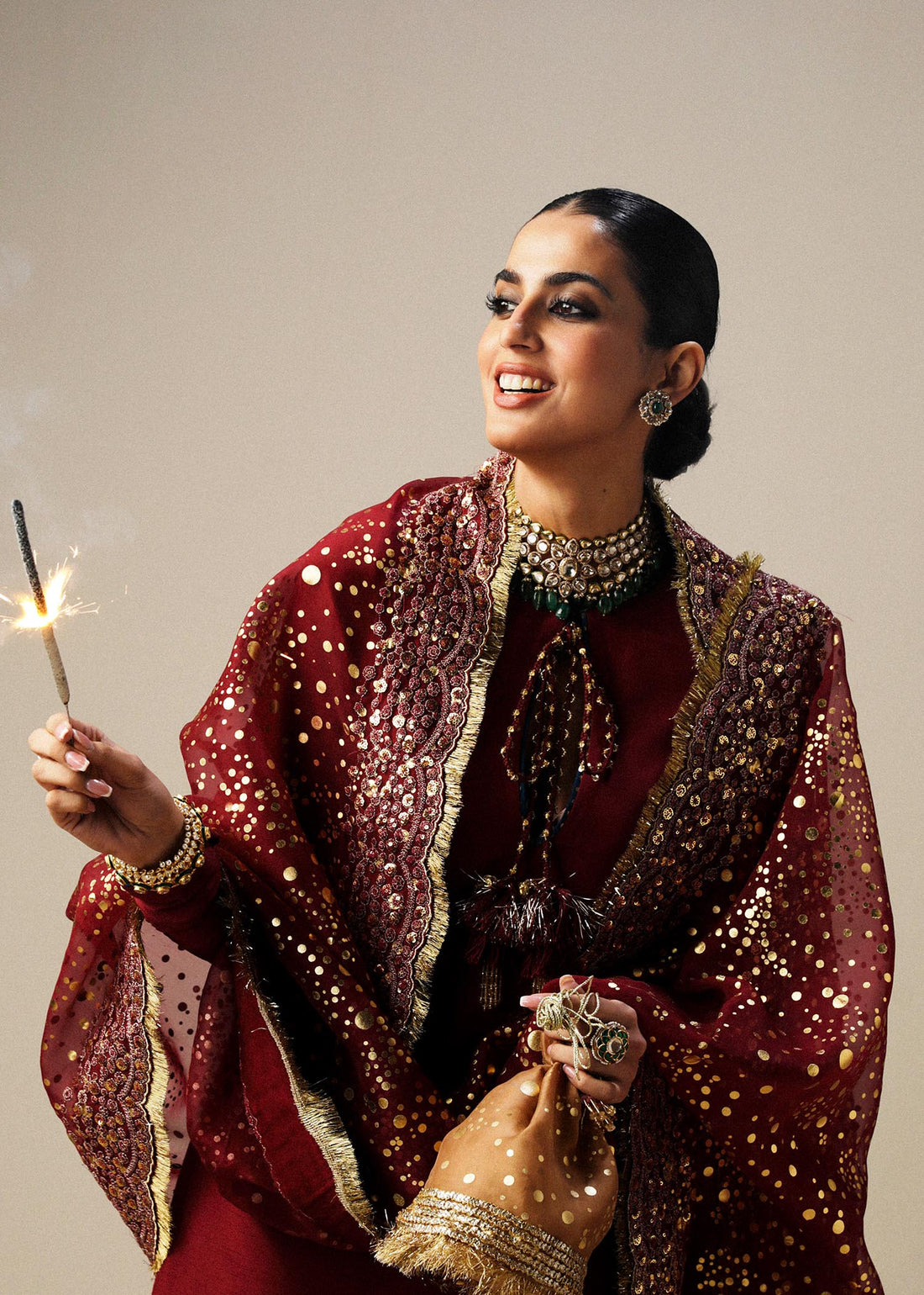 Hussain Rehar | Luxury Formals | Surkh - by - Libasekhas UK - Registered Vendor of : Hussain Rehar - 100% Original Designer Dresss